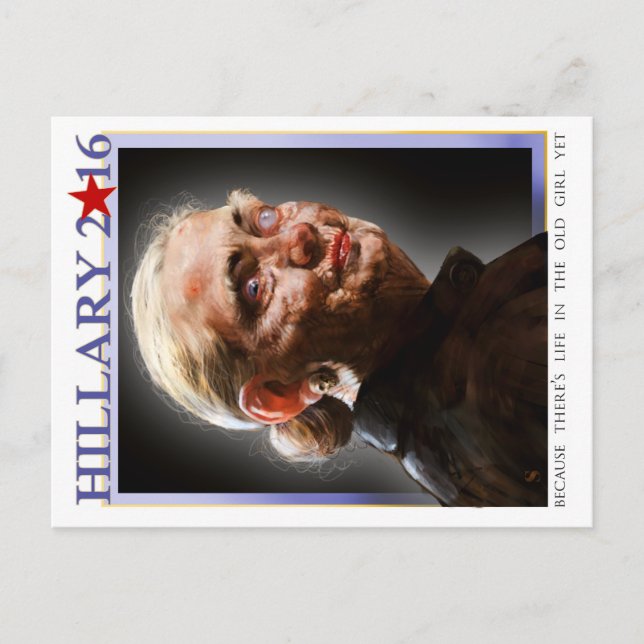 Hillary 2016 postcard (Front)