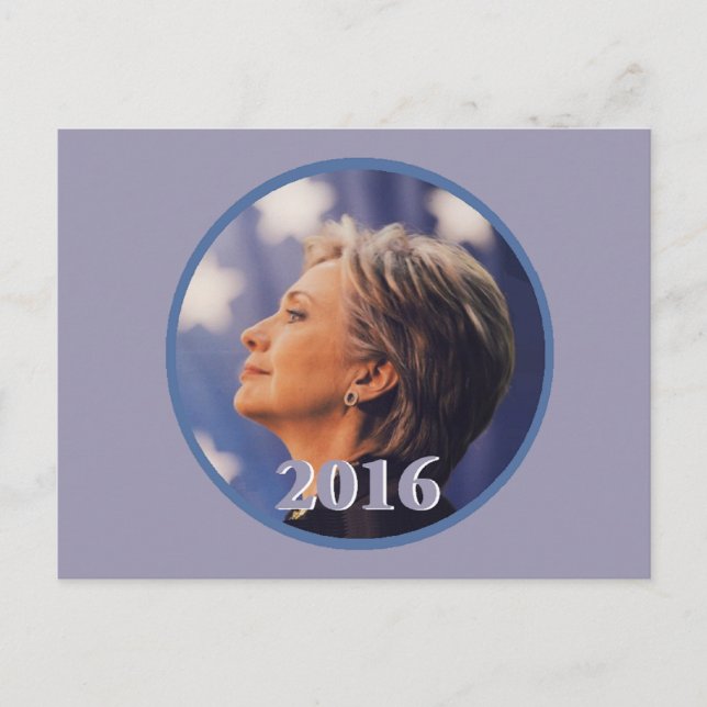 Hillary 2016 Postcard (Front)