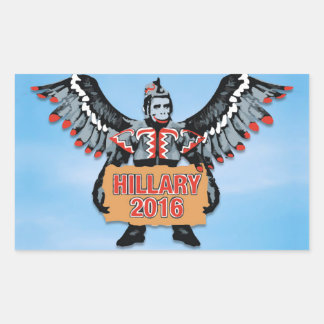 HILLARY AND THE ARMY OF FLYING MONKEYS STICKER