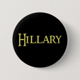 Hillary, button, for sale ! 2 inch round button