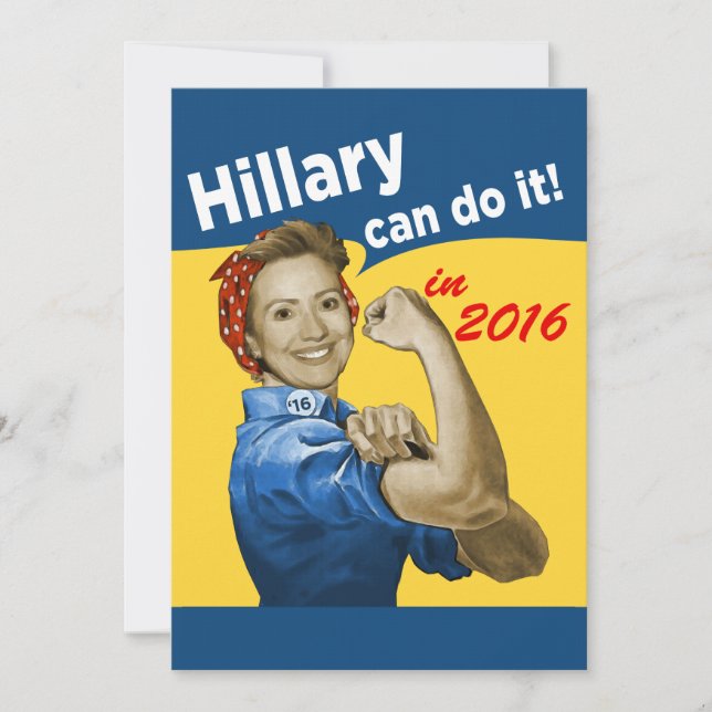 HIllary Can Do It (Front)