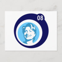 hillary clinton 08. blue bubbles.