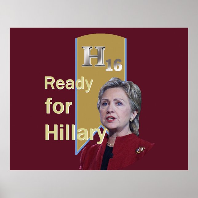 Hillary Clinton 2016 Poster (Front)