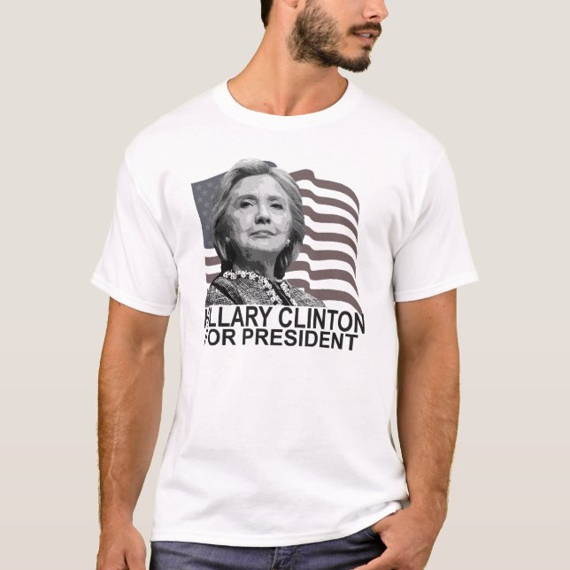 HILLARY CLINTON 2016 T-shirts ; ".png (Devant)