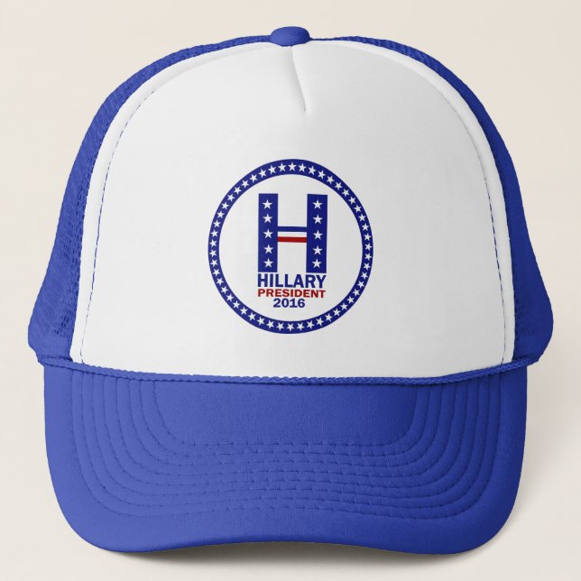Hillary Clinton 2016 Trucker Hat (Front)