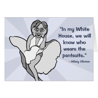 Hillary Clinton as Marilyn Monroe