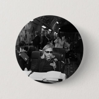 Hillary Clinton Being A Boss 2 Inch Round Button