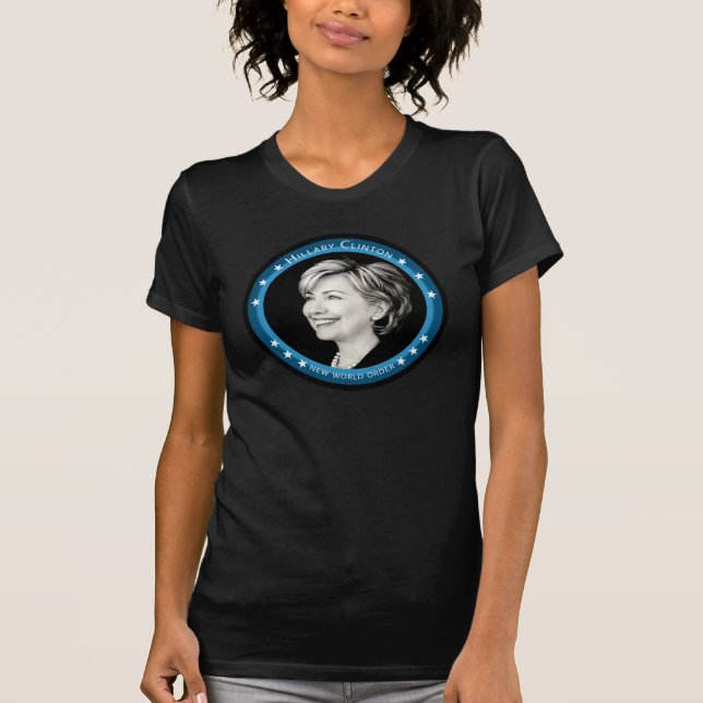 hillary clinton : blue rays : T-Shirt (Front)