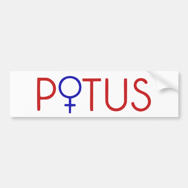 Hillary Clinton Bumper Sticker (Front)