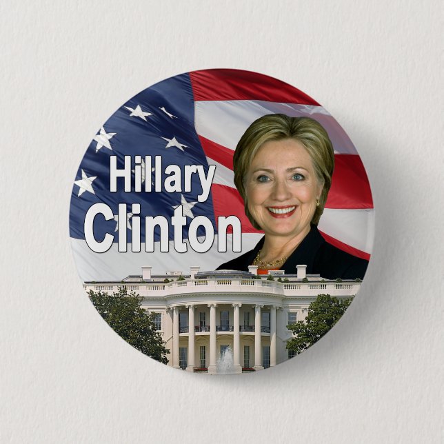 Hillary Clinton Button (Front)