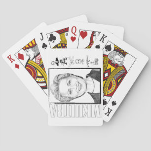 Hillary Clinton Crime Playing Cards