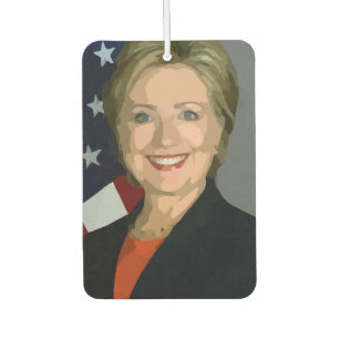 Hillary Clinton election 2016 New Car Portrait Air Freshener