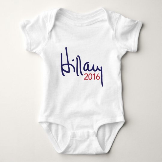 Hillary Clinton for President 2016 Apparel Baby Bodysuit