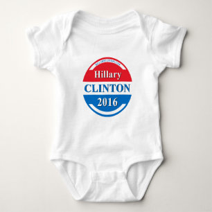 Hillary Clinton for President 2016 Baby Bodysuit