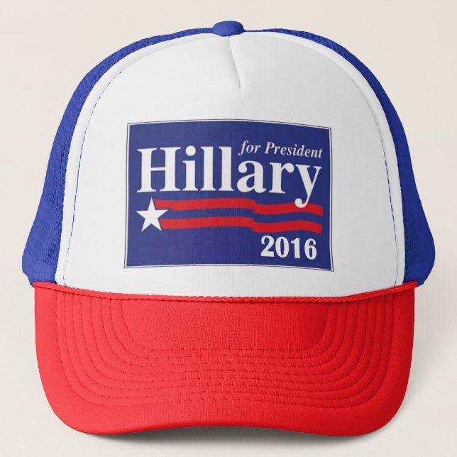Hillary Clinton For President 2016 Campaign Hat (Front)