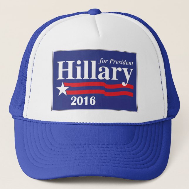 Hillary Clinton For President 2016 Campaign Hat (Front)