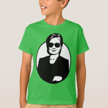 Hillary Clinton is a Badass Kid's Tee