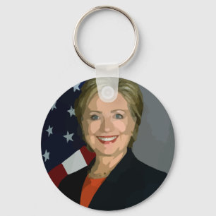 hillary clinton keychain