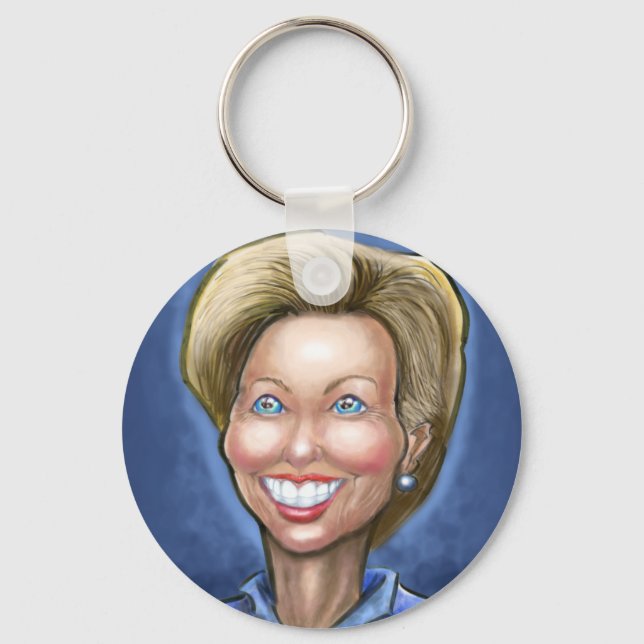 Hillary Clinton Keychain (Front)