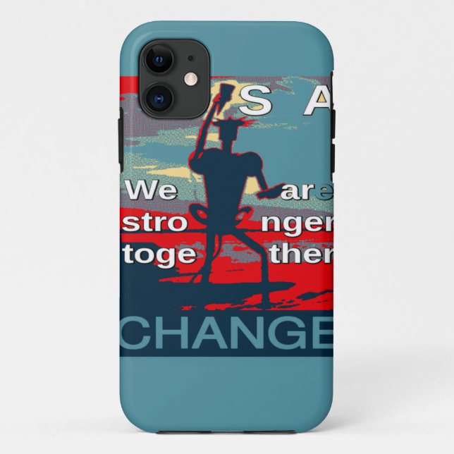 Hillary Clinton latest campaign slogan for 2016 Case-Mate iPhone Case (Back)