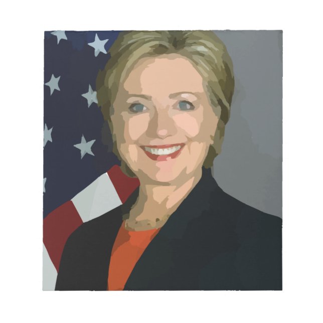hillary clinton notepad (Front)
