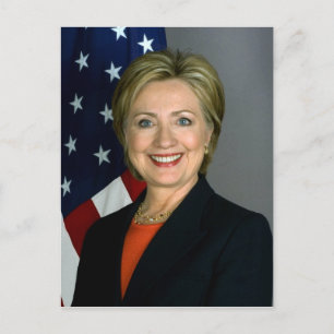Hillary Clinton Official Portrait Postcard