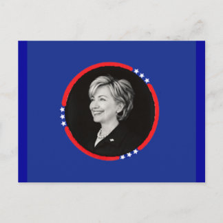 Hillary CLINTON Postcard