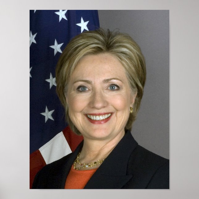 Hillary Clinton Poster (Front)
