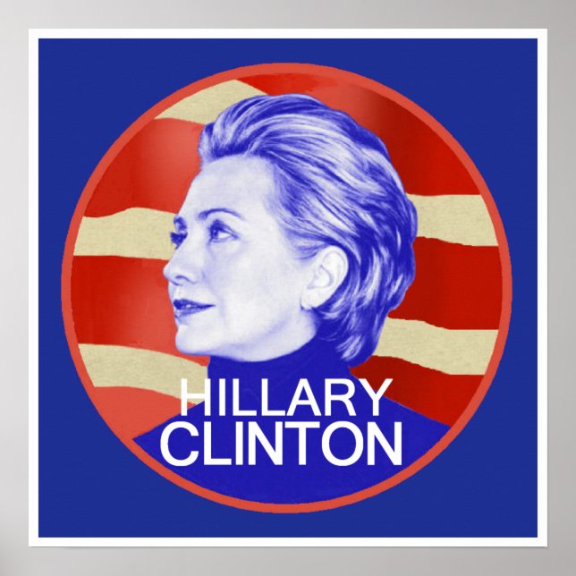 Hillary Clinton POSTER Print (Front)