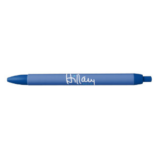 Hillary Clinton Signature Black Ink Pen