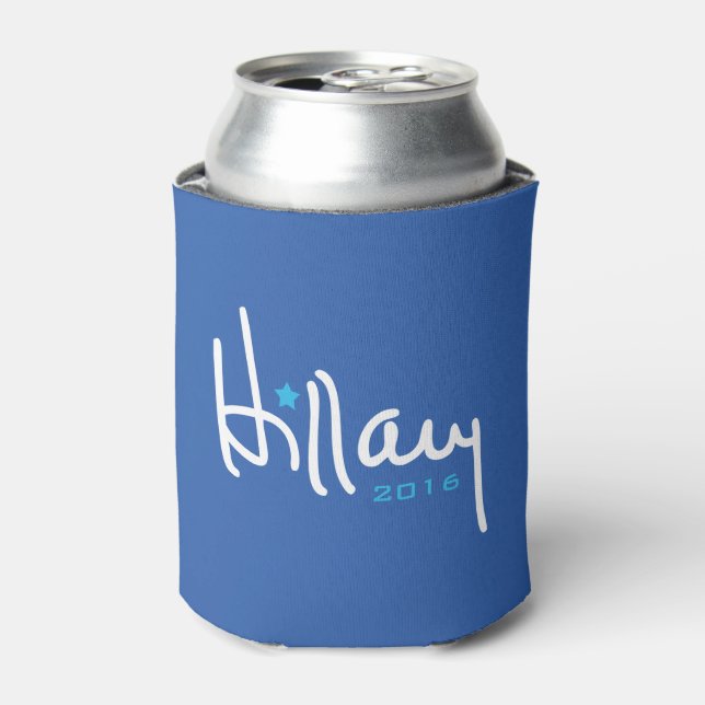Hillary Clinton Signature Can Cooler (Can Front)