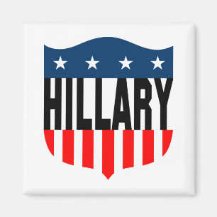 hillary clinton stars and stripes magnet