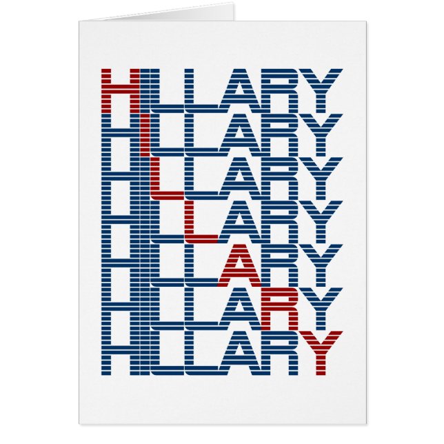 hillary clinton textStacks (Front)