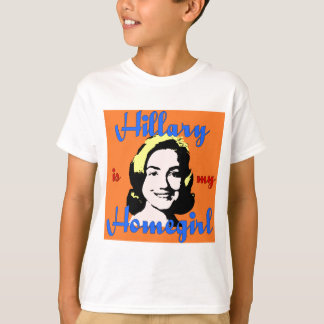 hillary est le t-shirt de ma petite fille