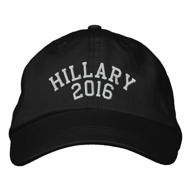 Hillary For President 2016 Embroidered Hat (Front)