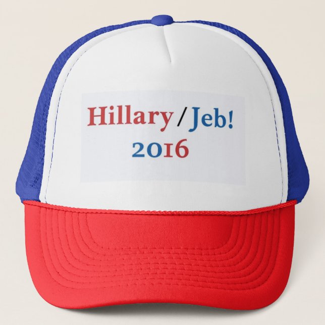 Hillary/Jeb 2016 Hat (Front)