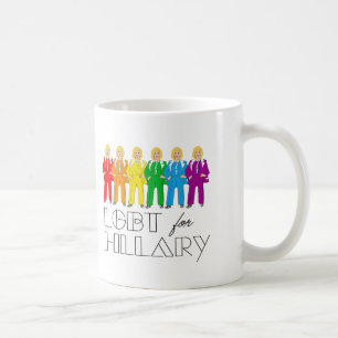Hillary Pantsuit Pride - LGBT for Hillary - Coffee Mug