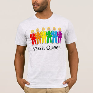 Hillary Pantsuit Pride - Yasss Queen T-Shirt