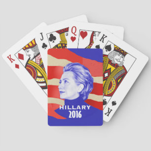 HILLARY PLAYING CARDS