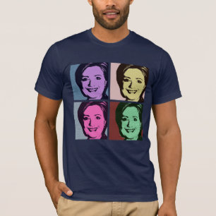 HILLARY POP ART 2 -.png T-Shirt