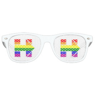 Hillary Pride Retro Sunglasses