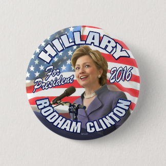 Hillary Rodham Clinton 2016 2 Inch Round Button