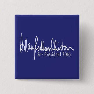 Hillary Rodham Clinton for President 2016 Button