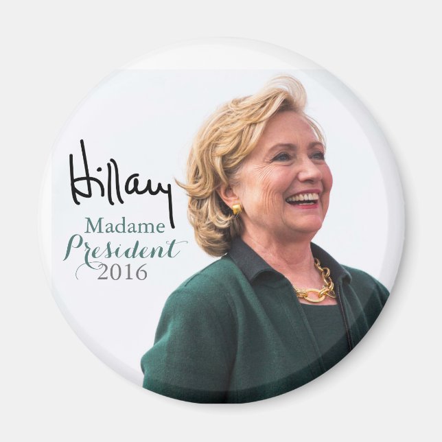 Hillary Rodham Clinton Madame President Magnet (Front)