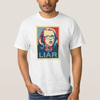 Hillary : T-shirt de MENTEUR