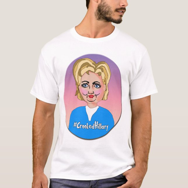 Hillary tordue, mâle de T-shirt (Devant)
