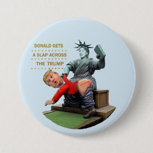 Hillary vs. Trump 3 Inch Round Button