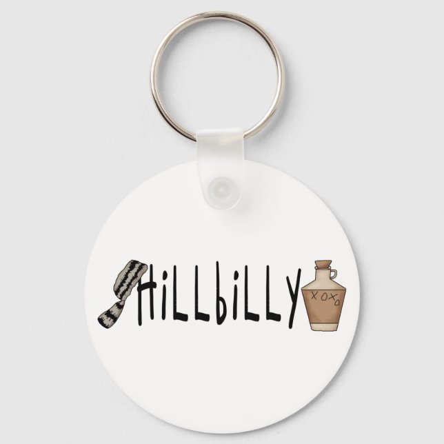 hillbilly keychain (Front)