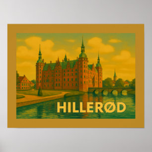 Hillerød Castle Denmark Poster