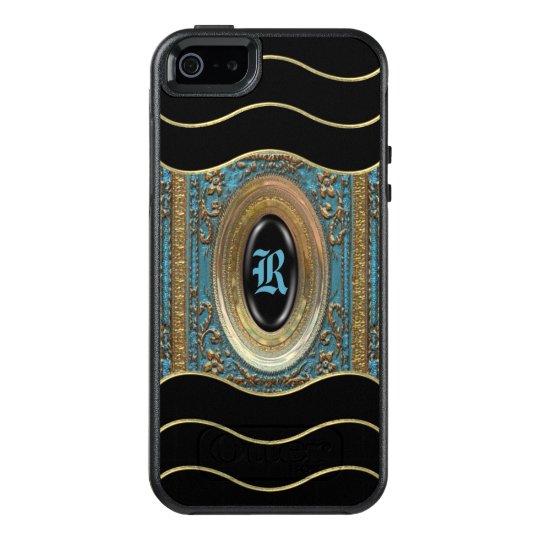 Hillgate Bleu Victorian Girly V Monogram OtterBox iPhone 5/5s/SE Case